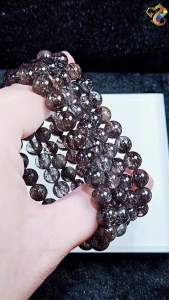Collection Grade Devilish Black Bronze Rutile Bracelet