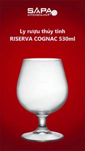 Bộ 6 Ly Rượu Thủy Tinh Cognac Riserva Bormioli Rocco 130210BV4021990 (530ml / Ly)