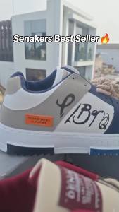 Sepatu Sneakers Pria Dewasa Import  2023 Variasi  OLA SPACEMODEL Temali New Import