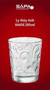 Bộ 6 Ly Thủy Tinh Naos Bormioli Rocco 530333B45321990 (295ml / Ly) - Vàng Chanh