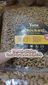 POODEE YUNA Premium Cat Food Repack 1kg Cat Dry Food Salmon Seafood Chicken Ocean Fish Kibbles Pet Food Makanan Kucing 猫粮