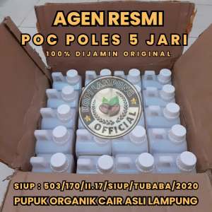 COD POC Poles 5 Jari Vitamin Untuk Pohon Karet Terlaris Asli Lampung 1000 ml