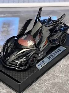 Đồ chơi mô hình xe ô tô APOLLO-EVO chất liệu hợp kim chạy cótcó nhạc và đèn mở được các cửa có chân đế nhiều màu