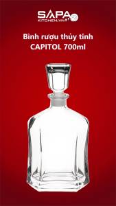 Bình Thủy Tinh Capitol Bormioli Rocco 339860M02321990 (700ml)