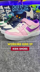 Working Sneakers For You Sepatu Anak Laki-Laki Sneaker Sport Casual Code Kids-07 Size 31 - 35