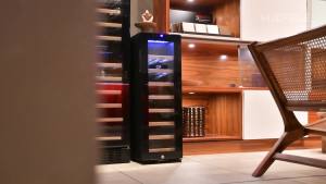 Hafele Wine Chiller Pinot Noir 21 Bottles Premium Beverage Cooler Cooler Para Bebida Champagne Cooler Water Bottle Cooler - Lazada