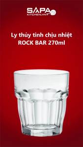Bộ 6 Ly Thủy Tinh Rock Bar Bormioli Rocco 517530BN1321990 (270ml / Ly)