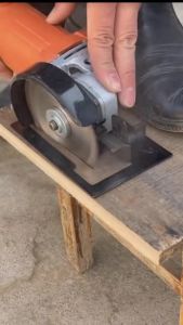 Dudukan Gerinda Jadi Circular Saw Stand Grinda Tangan Angle Grinder Bracket Holder Potong Kayu