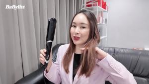 Babyliss Straightener เครื่องหนีบผมแผ่นเซรามิค กว้าง 35mm ร้อนสูงสุด 235 องศา รีดลื่น ไม่กินผม