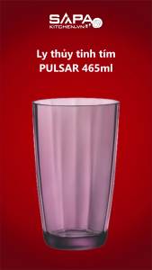 Bộ 6 Ly Thủy Tinh Pulsar Bormioli Rocco 360710M02321990 (465ml / Ly) - Tím