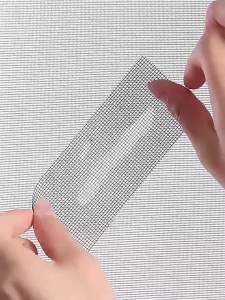 Peijing512 เทปซ่อมมุ้งลวดแบบเร่งด่วน เพียงแค่ตัด-แปะ-เสร็จ เหนียวแน่น ติดทน