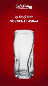 Combo 6 Ly Thủy Tinh Sorgente Bormioli Rocco 450ml – Trong
