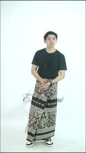 Sarung Batik El Rumi Pria Dewasa Motif Bata List