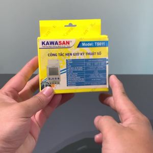 Công Tắc Hẹn Giờ Thanh Ray Thiết kế kiểu công tắc 2 chiều (1 NO – 1 NC) tiện lợi. Có thể điều khiển 2 thiết bị luân phiên nhau TS611