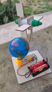 Lắp ráp mô hình mô phỏng vệ tinh bay xung quanh trái đất mới nhất 2024