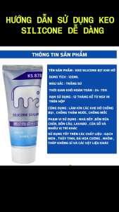 Chai Keo Silicone Bịt Kín Khe Hở Bồn Cầu Bồn Rửa ChénLavaboKhe Cửa SổChống Thấm Chống Mốc Hiểu Qủa K244 SHOPHUYVAN