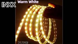 INXX LED Strip Light Outdoor Waterproof Cuttable Eye Protection AC 220V Flexible Rope Tube Narrow Neon Light