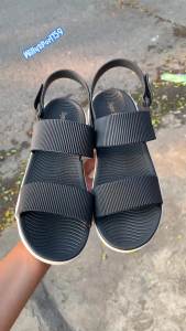 Sandal Slop Wanita Karet Empuk Ban 2 Tali Belakang Kasual Gunung Trendi Anti Slip