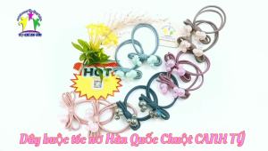 Đồ cột tóc dây buộc tóc nơ Hàn Quốc chuột minnie xinh xắn - thương hiệu Vợ Chồng Tôi