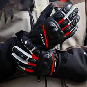 Original Full Leather Glove Touch Screen Glove Motorcycle Superbike Motor Riding Glove Sarung Tangan Motor