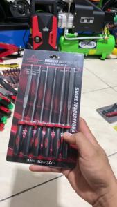 Kikir Set 6 Pcs FREED Emas Besi Assorted ORI SPT GRIP ON