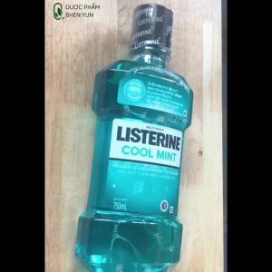 Nước súc miệng Listerine diệt khuẩn giúp thơm miệng giảm hôi miệng  - 750ml
