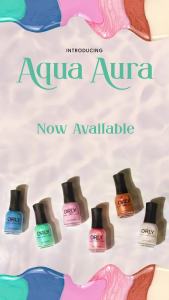 Orly Gel Fx Color Aqua Aura Spring Collection - 6pix set