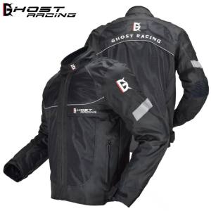 Original Ghost Racing Motor Motorcycle Riding Jacket Suit Safety Jacket with Full Proctective Padding