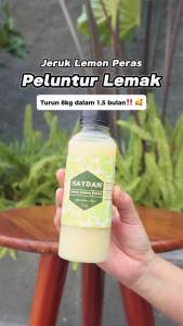 JERUK NIPIS HAYDAN | Jeruk Nipis Peras Murni | DIET| 250 ml | Tanpa Campuran