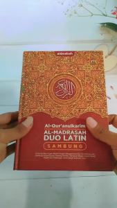 Al Quran - Al Madrasah Duo Latin Sambung – A5 - ORIGINAL alQosbah