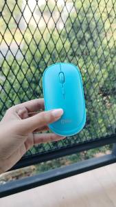 Mouse Wireless HP Tab Laptop PC Komputer Silent Click Bluetooth Office Kantor Tanpa Kabel Olike M3