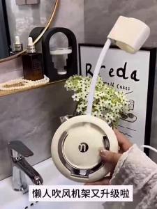 ชั้นวางไดร์เป่าผม แบบติดผนัง ที่วางไดร์เป่าผม ที่แขวนไดร์เป่าผม แข็งแรง ไม่เปลี่ยนรูปร่าง รับน้ำหนักได้ดี