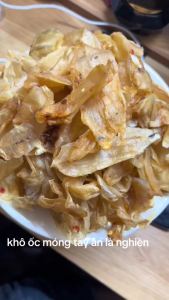 500gr Khô Óc Móng Tay Loại 1 Óc Móng Tay Khô Hẳn Sạch Con To Thịt Ngọt- ĐẶC SẢN MINH TRIẾT