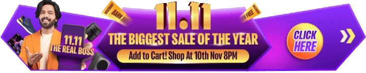  Daraz 11.11 The Biggest Sale of The Year is coming Get up to 80% OFF