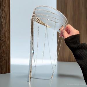 Diamond Tassel Multi-layer headband(ready stock)