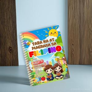 116 pages Tara Na At Magbasa Sa Filipino 2020 Spiral Notebook Learning & Education Language & Linguistics