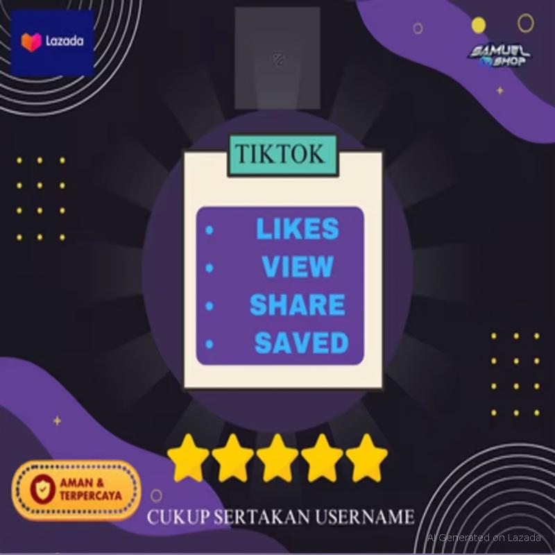 TIKTOK PAKET LENGKAP FYP HIGH QUALITY [ TERMURAH ] [ KHUSUS MISI ! ] - Merek Tiktok Harga 100 rupiah*Gratis Ongkir