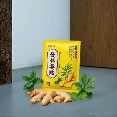 Combo 10 túi [50 miếng/ túi - túi vàng] Cao dán xương khớp Tinh chất Gừng Thảo dược