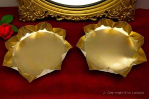 Traditional Handcrafted Metal Urli Bowl Showpiece – Decorative Pooja & Diwali Festive Decor (4.5 Inch Pack of 1 pcs)