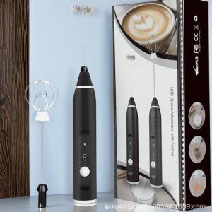 สแตนเลส 304 เครื่องผสมนมไฟฟ้าแบบพกพาเครื่องตีไข่เครื่องผสมเม็ดอัตโนมัติเครื่องผสมนมไฟฟ้า