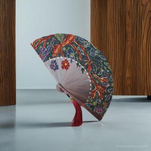 Kipas Motif Batik 3N Tulis Lawas Model Polos Tambal Bilah Ukuran S 19 cm dengan Kotak Gratis dan Layanan Gravir Gratis