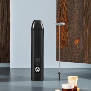 Electric milk frother stainless steel whisk egg beater kitchen home use