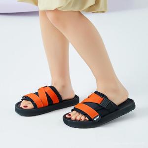 LITTLEKIMY - Sandal Slide Anak Laki Laki Perempuan Sandal Gunung Anak Kimy Orange