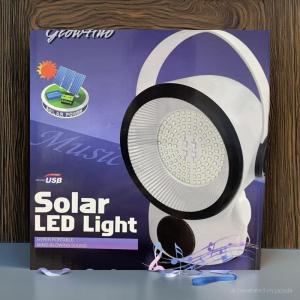 ลำโพง bluetooth ระบบชาร์จไฟ 2 ระบบไฟบ้านและโซล่าเซลล์เป็นไฟฉายในตัวสว่างลำโพงดังกระหึ่มพกพาสะดวก