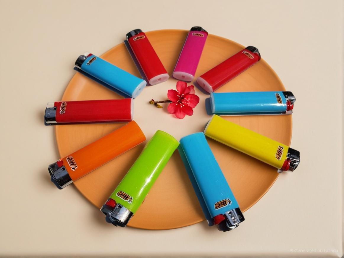 Bật lửa Bic J3 Hộp quẹt cơ đá Bic J3 Phổ Thông/ Giá bán theo 1 Lốc 50 chiếc