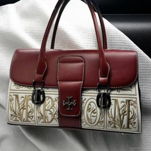 WN-A602/113 - Summer Messenger Portable Embroidered National Style Leather High-end Sense Wedding Bag