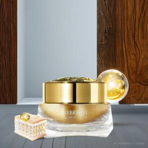 Dewa Rich Rebright Night Cream ครีมบำรุงผิวหน้า ปราศจากพาราเบน สำหรับผิวหมองคล้ำ ขนาดพกพา