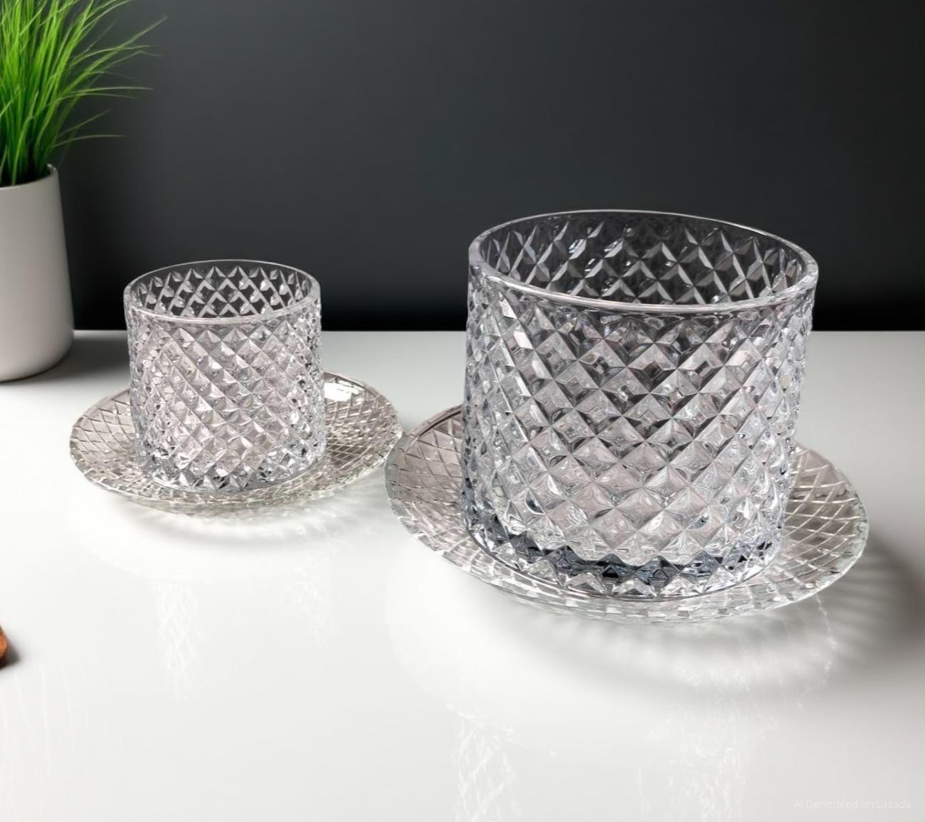 Incense Burner Set with Crystal Saucer, Model 3221 3222 4094 4313 4314 ราคา 80 บาท*ส่งฟรี