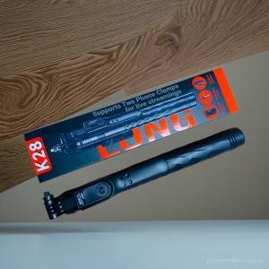 TNW Tongsis K28 LONG Tripod Bluetooth Selfie Stick Remote Tripod HP Kamera DSLR Tongsis/ Tripod murah