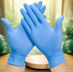Disposable Premium Nitrile Gloves blue with Powder Free Small Size - 1ctn x 1 box x 100pcs